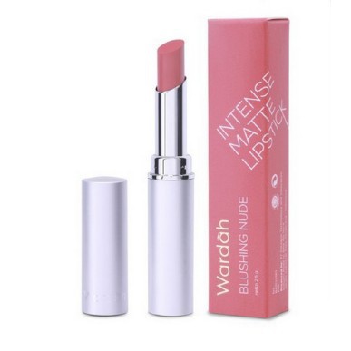 Wardah Intense Matte Lipstik Blushing Nude 2.3G
