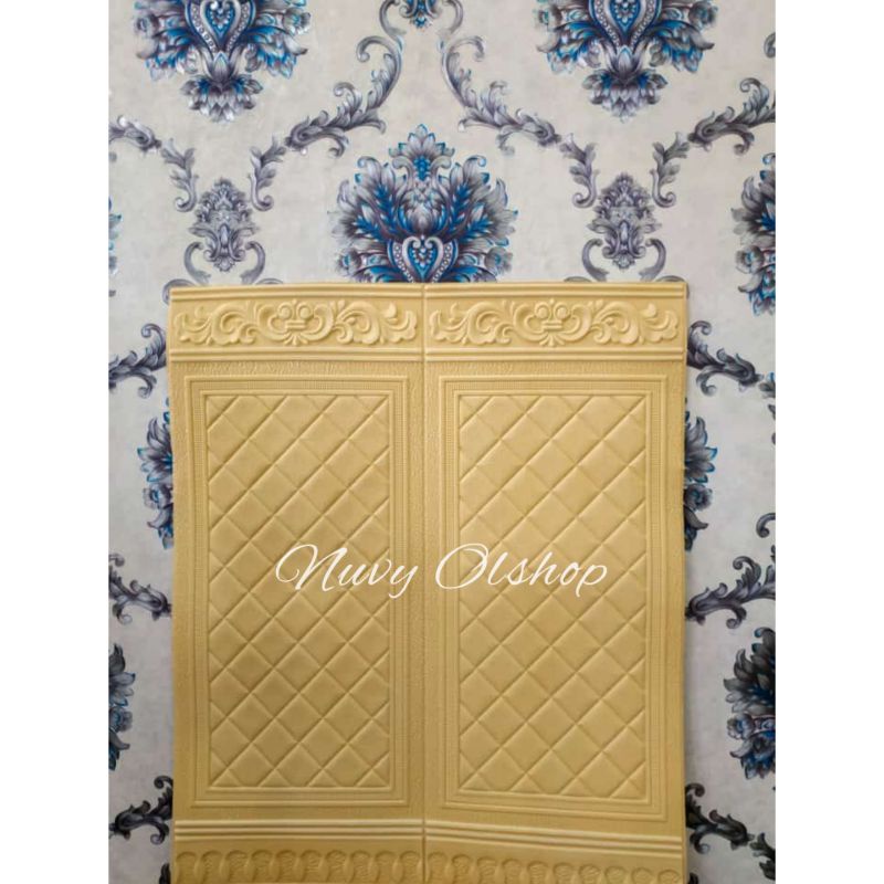 WALLPAPER DINDING FOAM / WALLFOAM 3D JENDELA