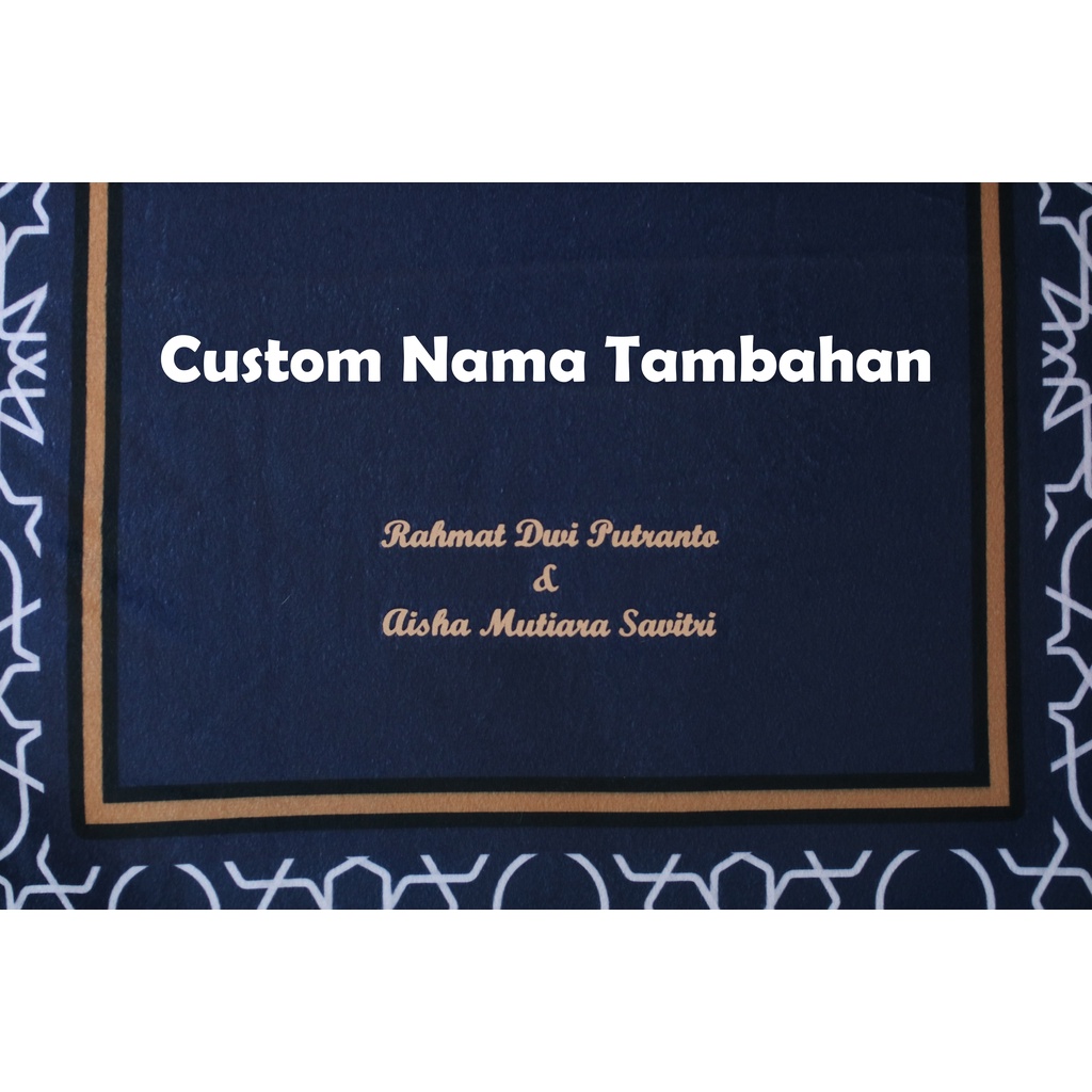 

Custom nama tambahan ZADA