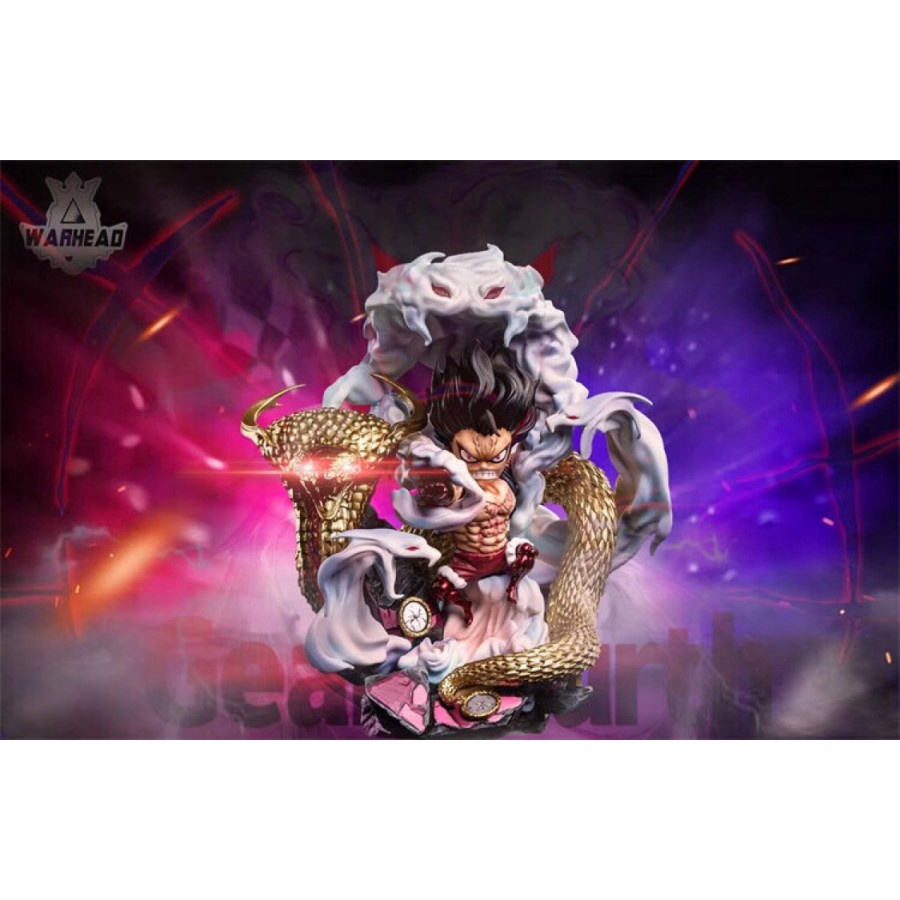 Resin One Piece WCF Luffy Gear 4 Snakeman Deluxe ver By Warhead Studio
