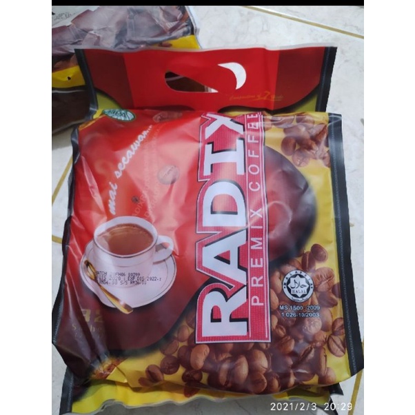 

kopi radix jumbo hpa isi 32 sachet