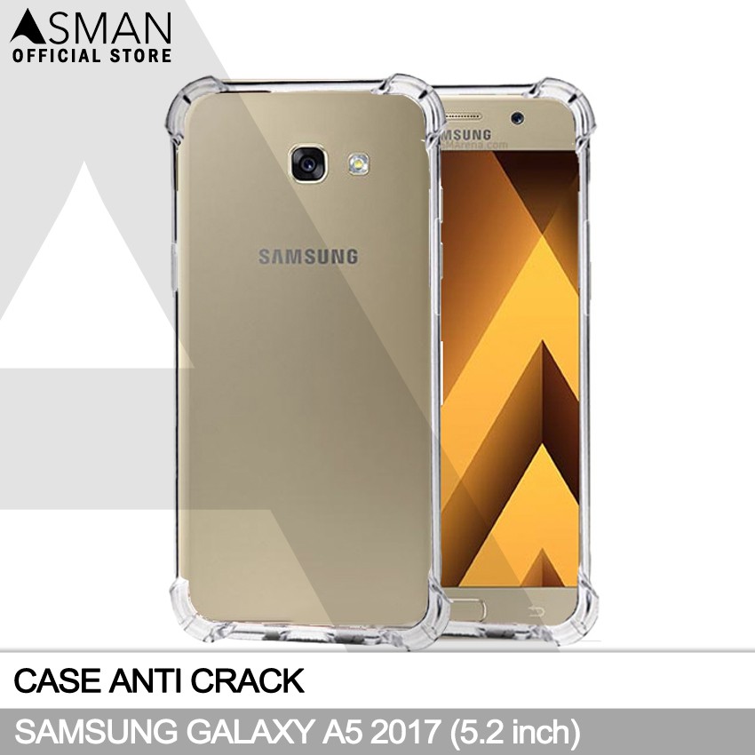 Anti Crack Samsung Galaxy A5 2017 / A520 (5.2&quot;) | Soft Case Anti Bentur - Clear