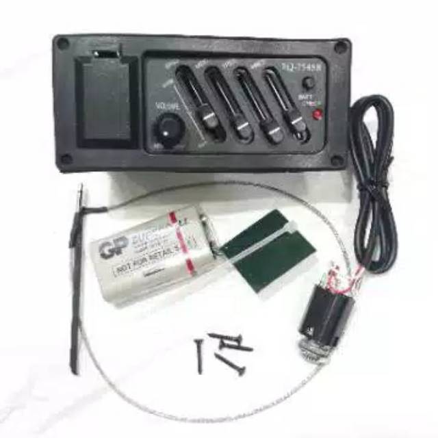 Preamp Gitar | Spul Gitar | Equalizer Eq 7545R | EQ 7545 Full set