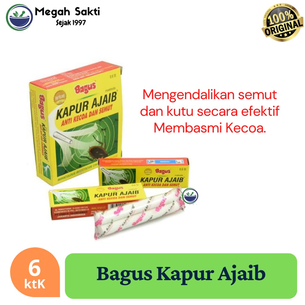 

MGS - Bagus Kapur Ajaib - Kapur insektisida pembasmi kecoa dan semut Rumah