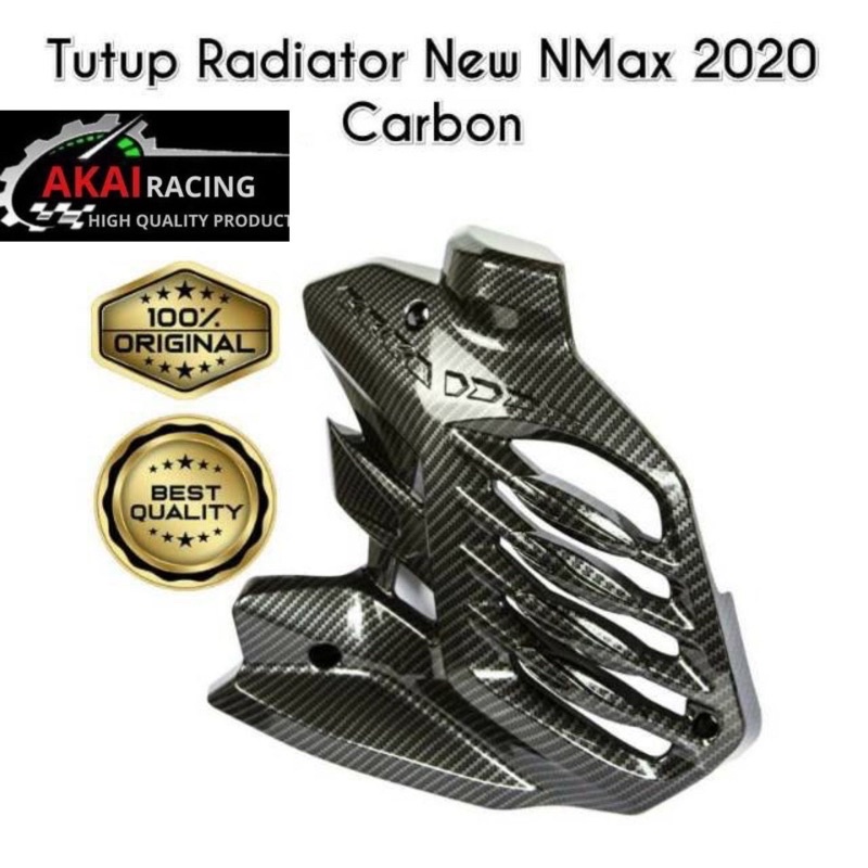 COVER CARBON RADIATOR NMAX NEW 2020/TUTUP RADIATOR NMAX NEW 2020 NEMO