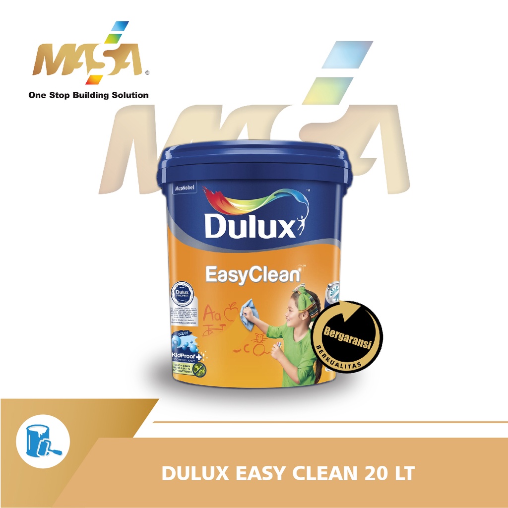 Jual CAT TEMBOK DALAM MURAH DULUX EASY CLEAN 20 LTR (MIXING) | Shopee ...