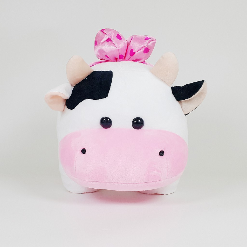 Boneka Sapi Istana Boneka Sapi Pita L AT | Shopee Indonesia