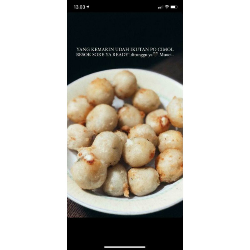 

CIMOL ISI KEJU AYAM DAN ORIGINAL BESAR