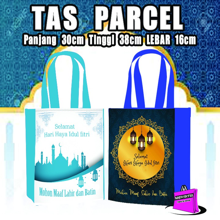 

Tas Parcel | Tas Lebaran disain kekinian