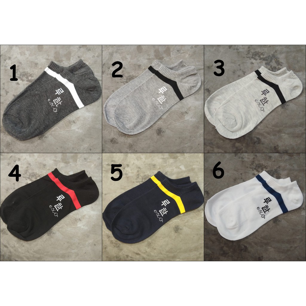 [IMPORT] Kaos kaki exo dewasa hidden invisible korea exo sock HIDDEN-EXO