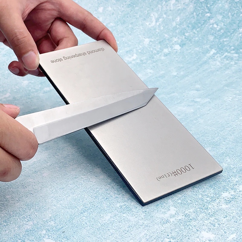 MYVIT Pengasah Pisau Diamond Whetstone Knife Sharpener 1000 - Wkss-06