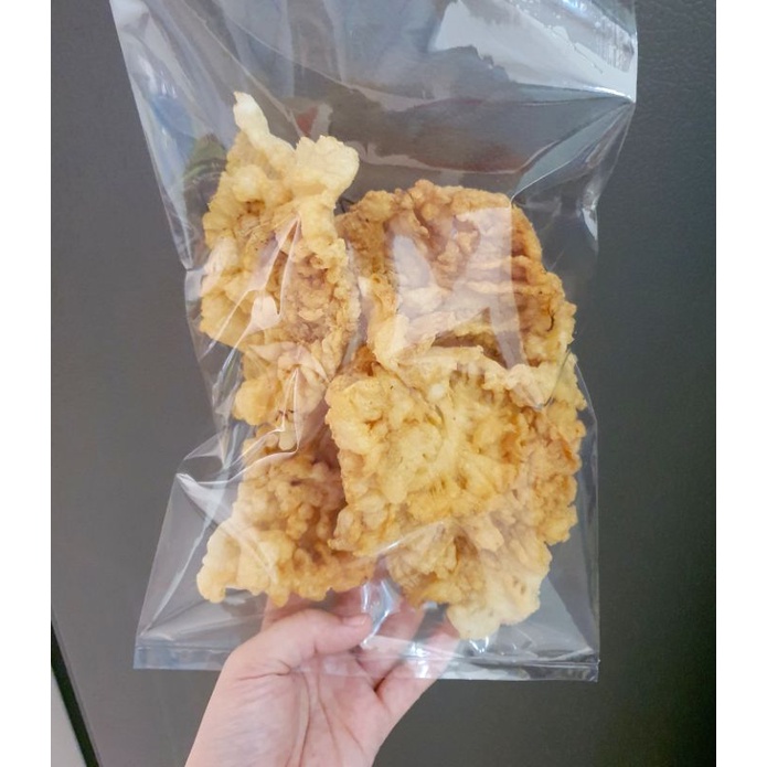 

Hipio Goreng Perut Katak Kecil 70gram/bks