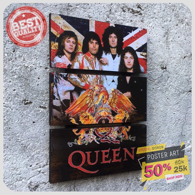 Pajangan dinding - Hiasan dinding - Walldecor Queen 091963FHZ