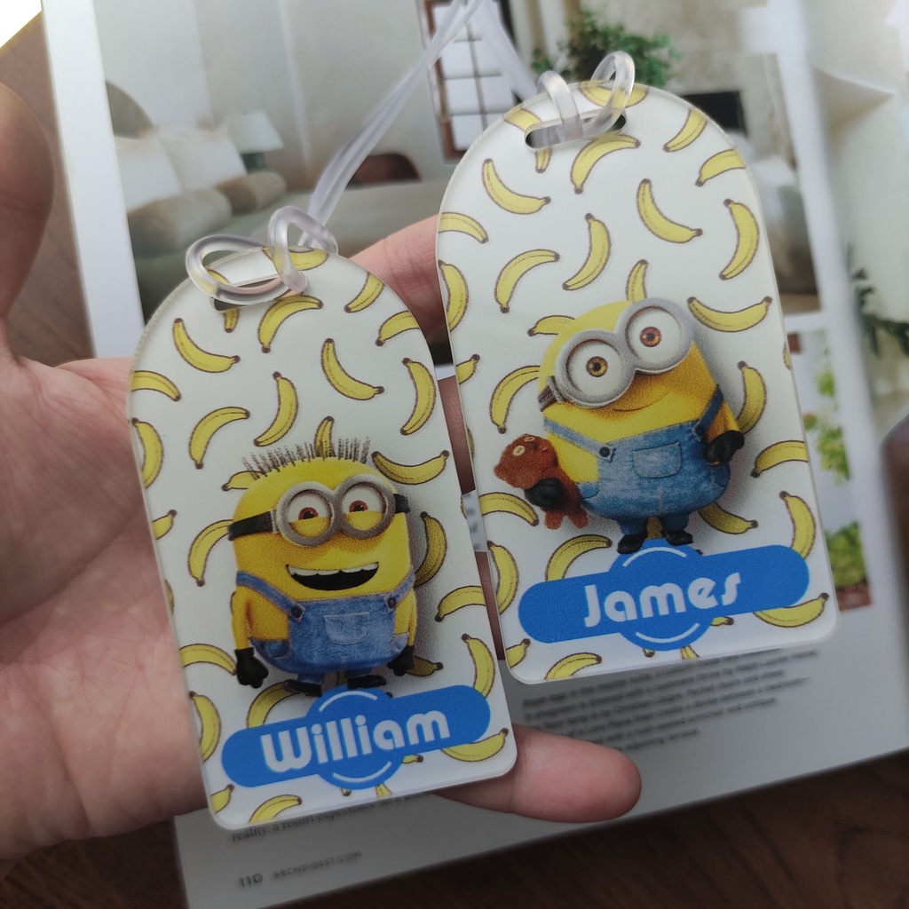 LUGGAGE TAG / GANTUNGAN KOPER MINION/GANTUNGAN KOPER PAPOY/ GANTUNGAN KOPER DESPICABLE ME / GANTUNGA