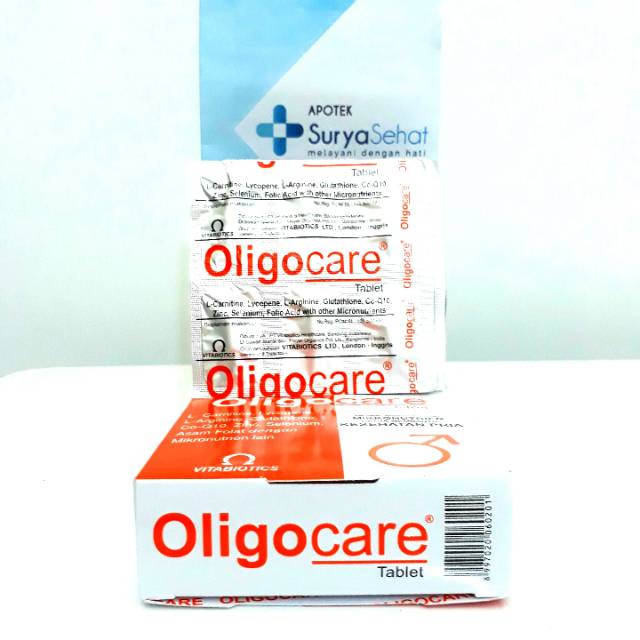 Vitabiotics OLIGOCARE suplemen kesuburan  pria isi 30 tablet / Ovacare