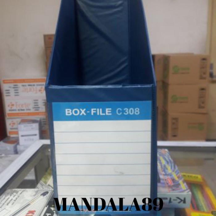 

File-Box- Box File Plastik - Hitam -Box-File.