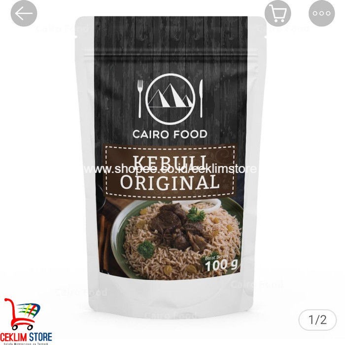 

Bumbu Nasi Kebuli Original Cairo Food 100 Gr
