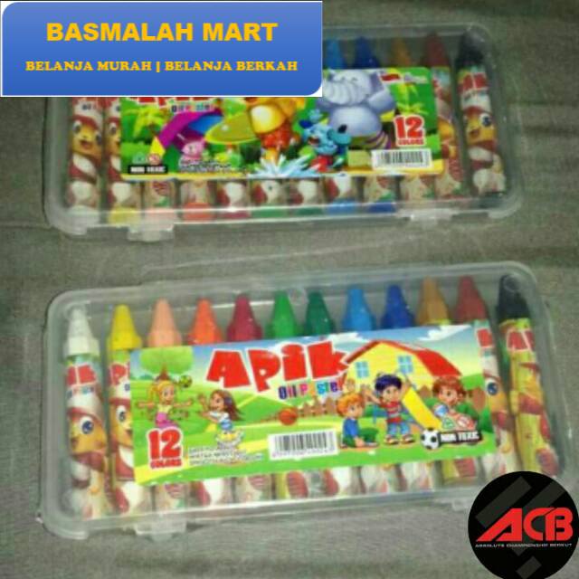 

Apik Crayon Murah 12 warna Apik Krayon 12 Warna Apik Termurah (Ilham Berkah Mart)