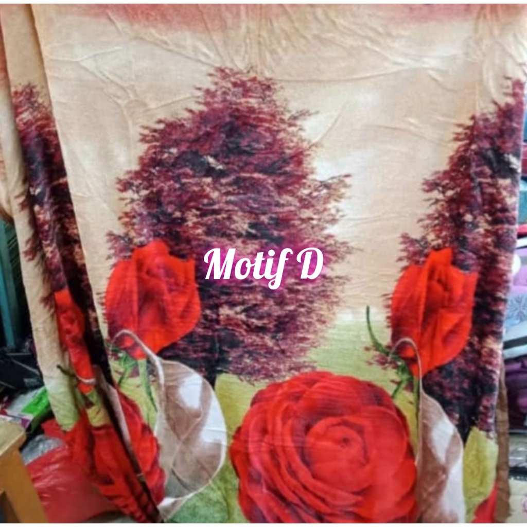 Selimut Bulu Dewasa Tebal Impor uk 220x230cm