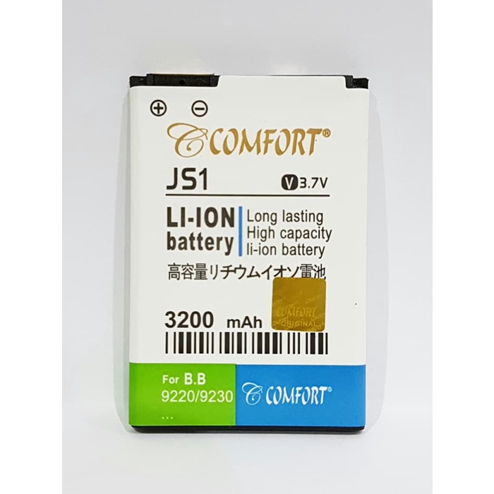 Baterai JS1 COMFORT Double Power for Blackberry Davis 9220 / 9230