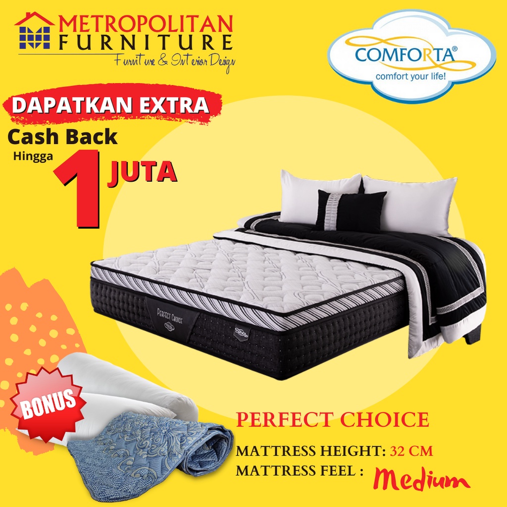 Kasur SpringBed Comforta Perfect Choice / Spring bed matras