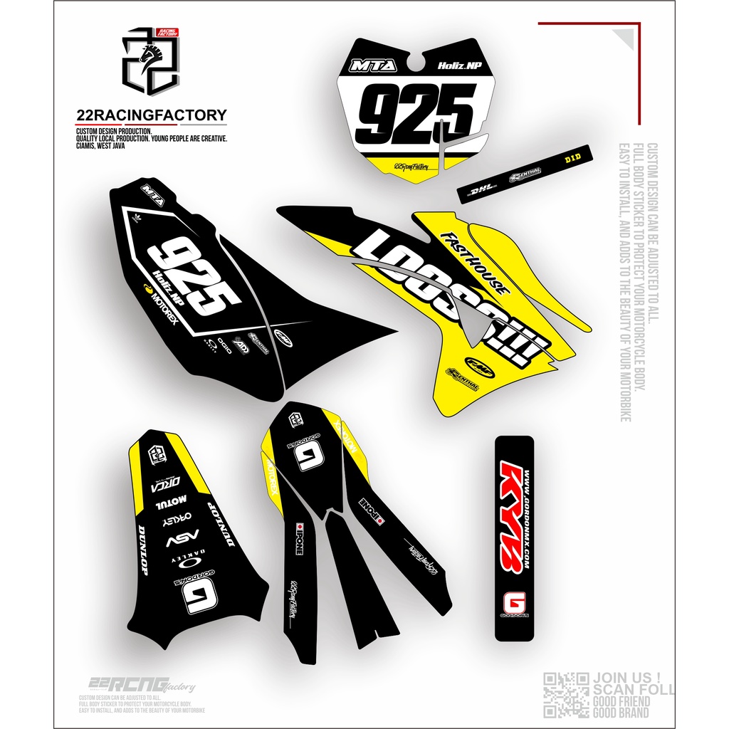 DECAL BODY GORDONS FULL BODY CUSTOM