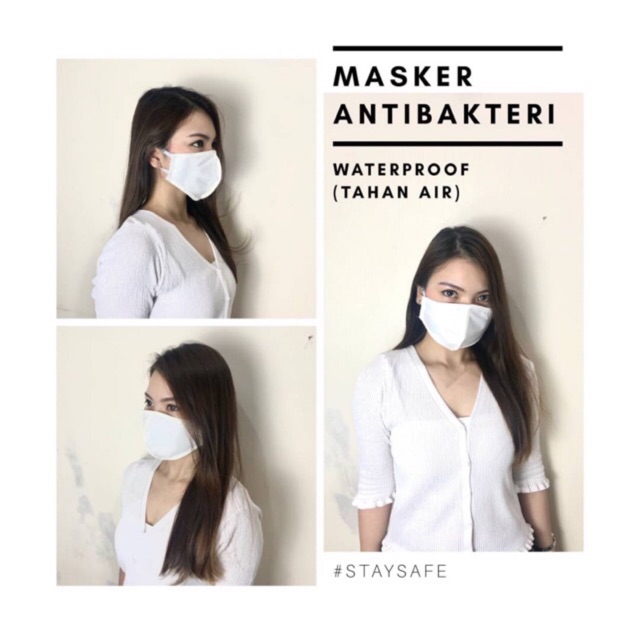 MASKER KAIN / MASKER ANTI BAKETRI WATERPROOF