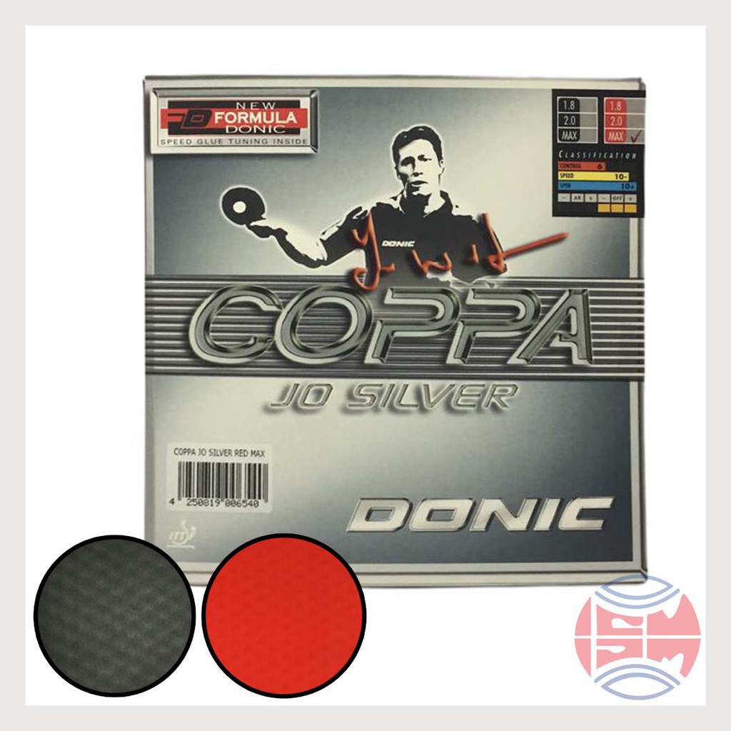 Karet Bet Pingpong Donic Coppa JO Silver