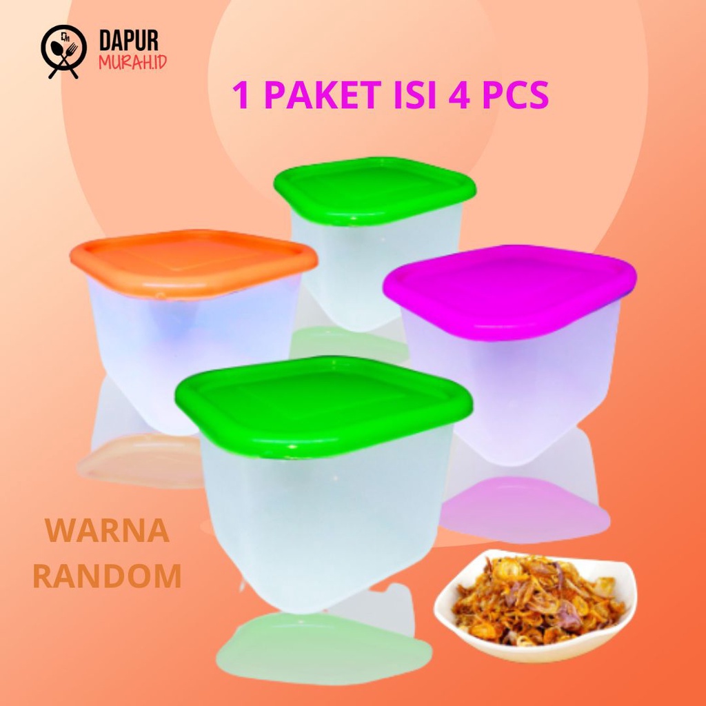 Toples Sealware Mini Square Serbaguna isi 4 pcs - Random Color