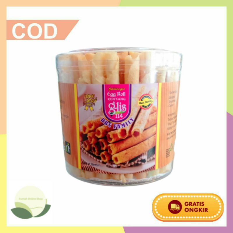 

EGG ROLL KENTANG ORIGINAL OLEH OLEH PANGALENGAN