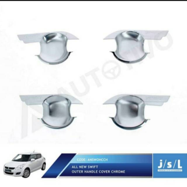 Outer mangkok all new Swift chrome jsl