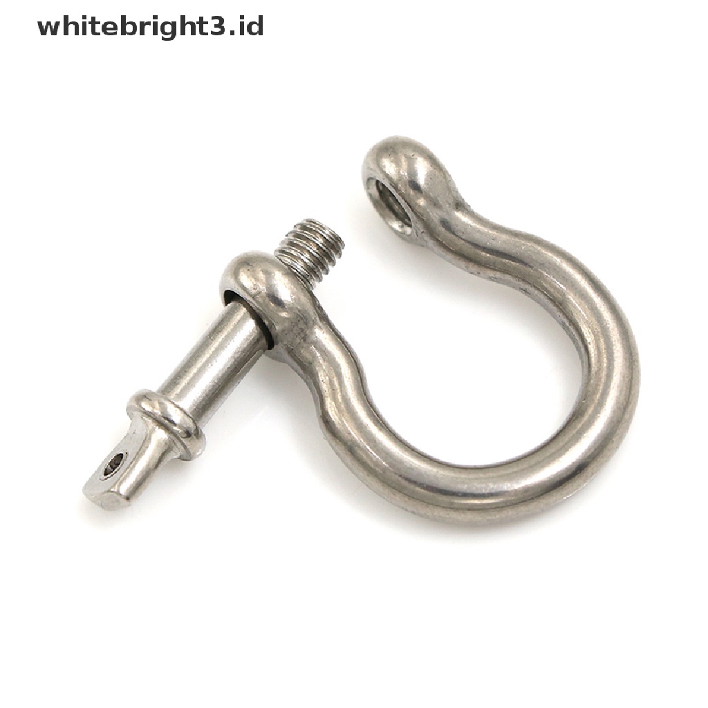 (whitebright3.id) 5pcs m4 304 Sekrup stainless steel Untuk Memasukkan Tali Busur