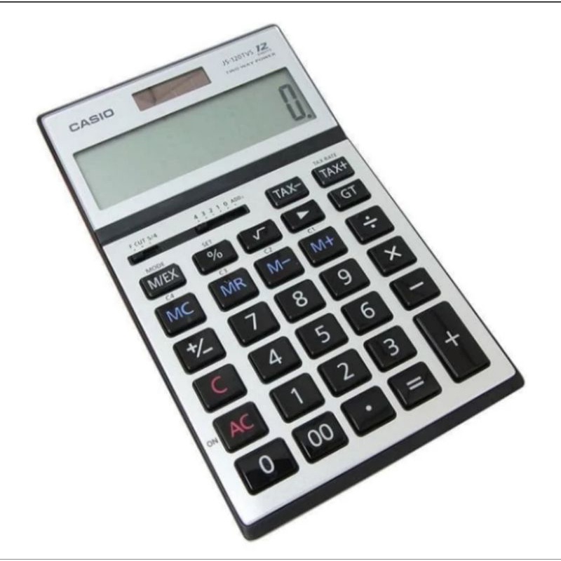 

CASIO HEAVY DUTY CALCULATOR JS 120 TVS KALKULATOR 12 DIGIT