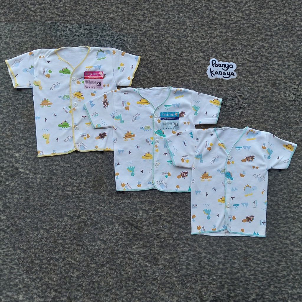 SNB05 Baju Bayi Pendek Newborn ELVIRA SNI-1