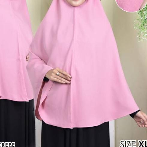 ➼ Khimar wolly crepe import size xl daily fashionable by Tegar collection ✈