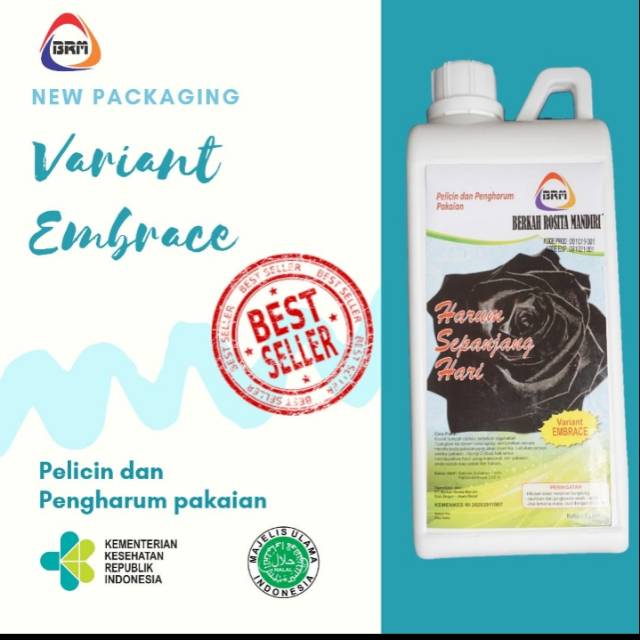 Pelicin pewangi mawar BRM