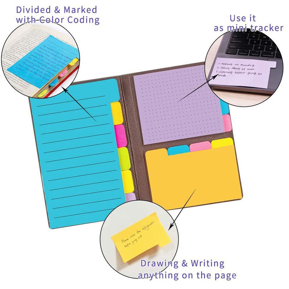 Lanfy Sticky Notes Perlengkapan Kantor Sekolah Notepad Stabilo Strip Penjadwal Kertas Self Adhesive Bendera Index Tab