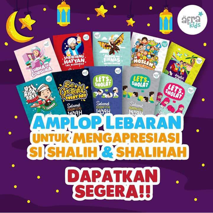 

Amplop Lebaran Afrakids