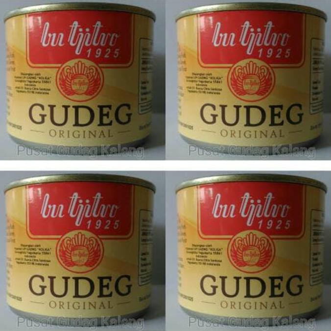 

ENAK Gudeg Kaleng Bu Tjitro Paket Hemat TERLEZAT