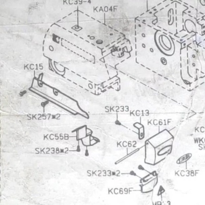 KC15 MESIN JAHIT OBRAS 737/747/757/767
