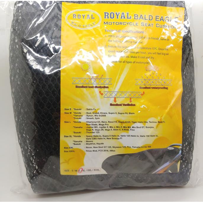 Discount Sarung Jok Jaring Jok Motor Ukuran L Beat Fi Vario Techno Mio J Mio M3 Ori