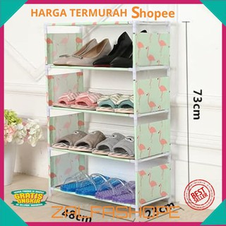  Rak  Tempat Penyimpanan Sepatu  Sandal Portable 5 Susun 