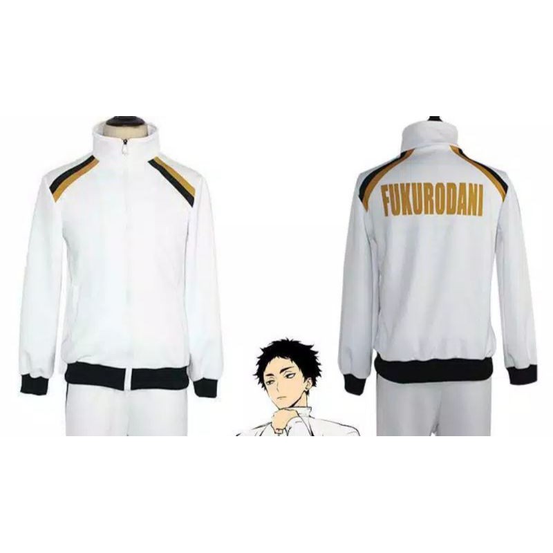 haikyuu karasuno ics jaket anime haikyuu/inarizaki/nekoma/fukurodani