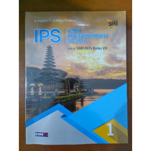 Buku  Ips.kelas 7. SMP 1