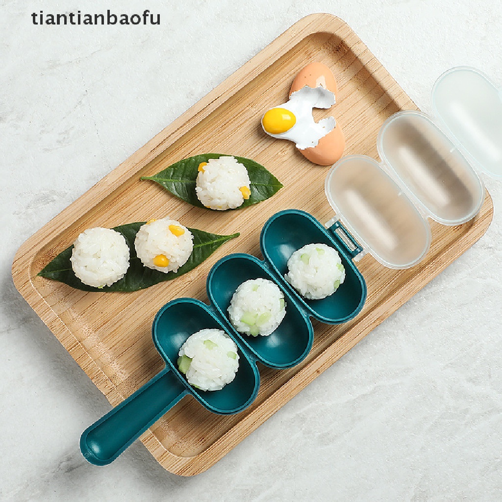 [tiantianbaofu] 1PC Creativity Rice Ball Molds Sushi Mold Maker DIY Sushi Maker Rice Mold Boutique