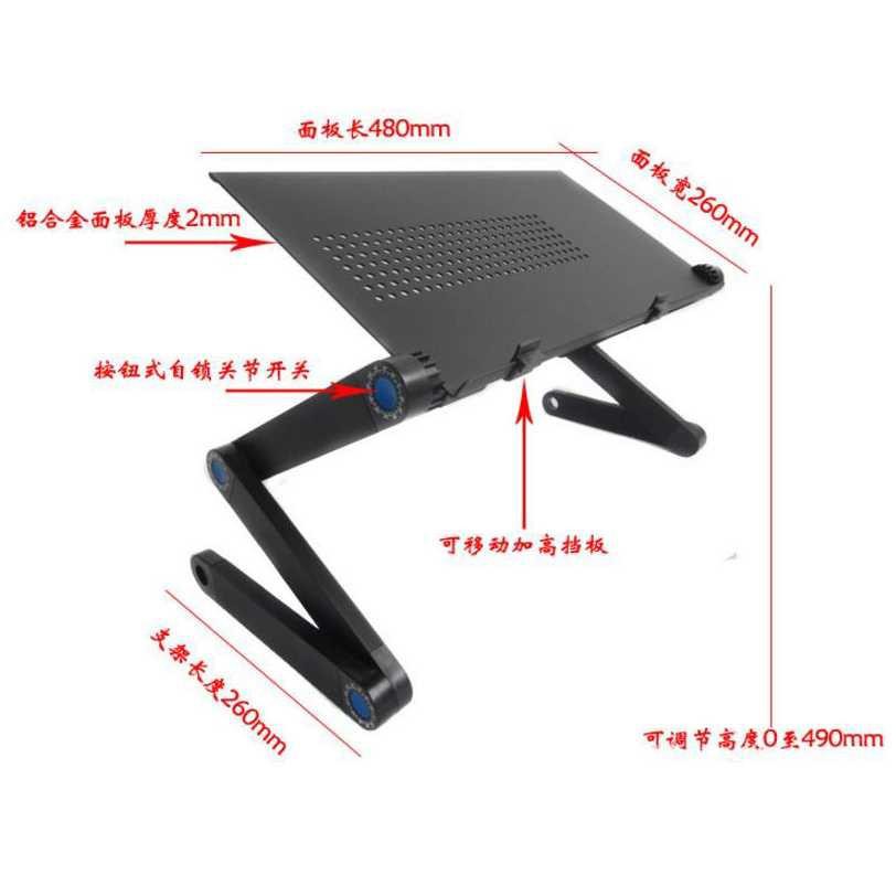 Taffware Meja Laptop Portable Table Length 42 x 26 cm - Z19