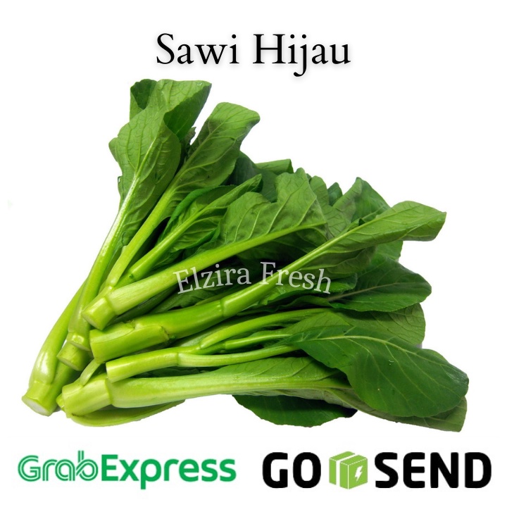 

Sawi Hijau Segar / Caisim 250 gr (Elzira Fresh)