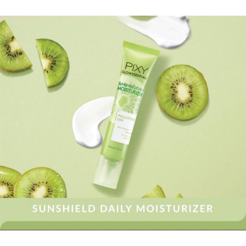 PIXY GLOESSENTIALS SUNSHIELD DAILY MOISTURIZER/CREAM PENCERAH/PELEMBAB/PIXY