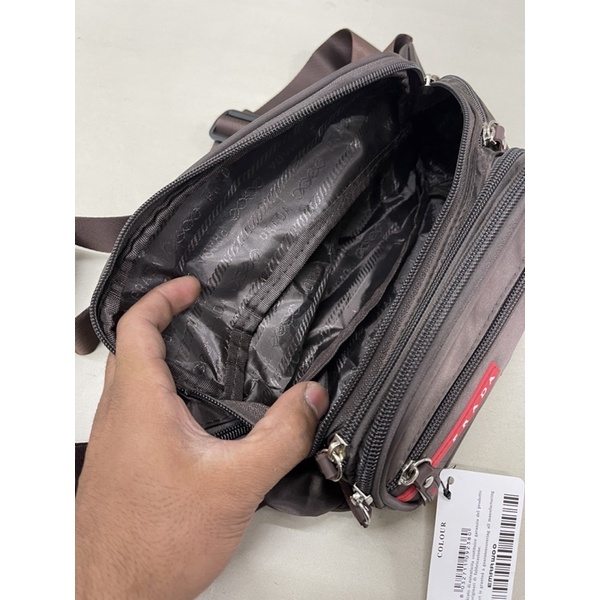 Waistbag prada Tas Pinggang Import pria/Wanita import Quality