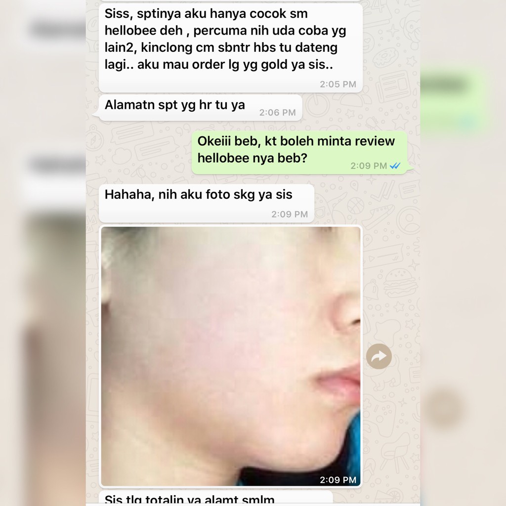 Jual  HELLOBEE GOLD KULIT BERMINYAK KUSAM KERIPUT JERAWAT KOMEDO FLEK MATA  Exclusive